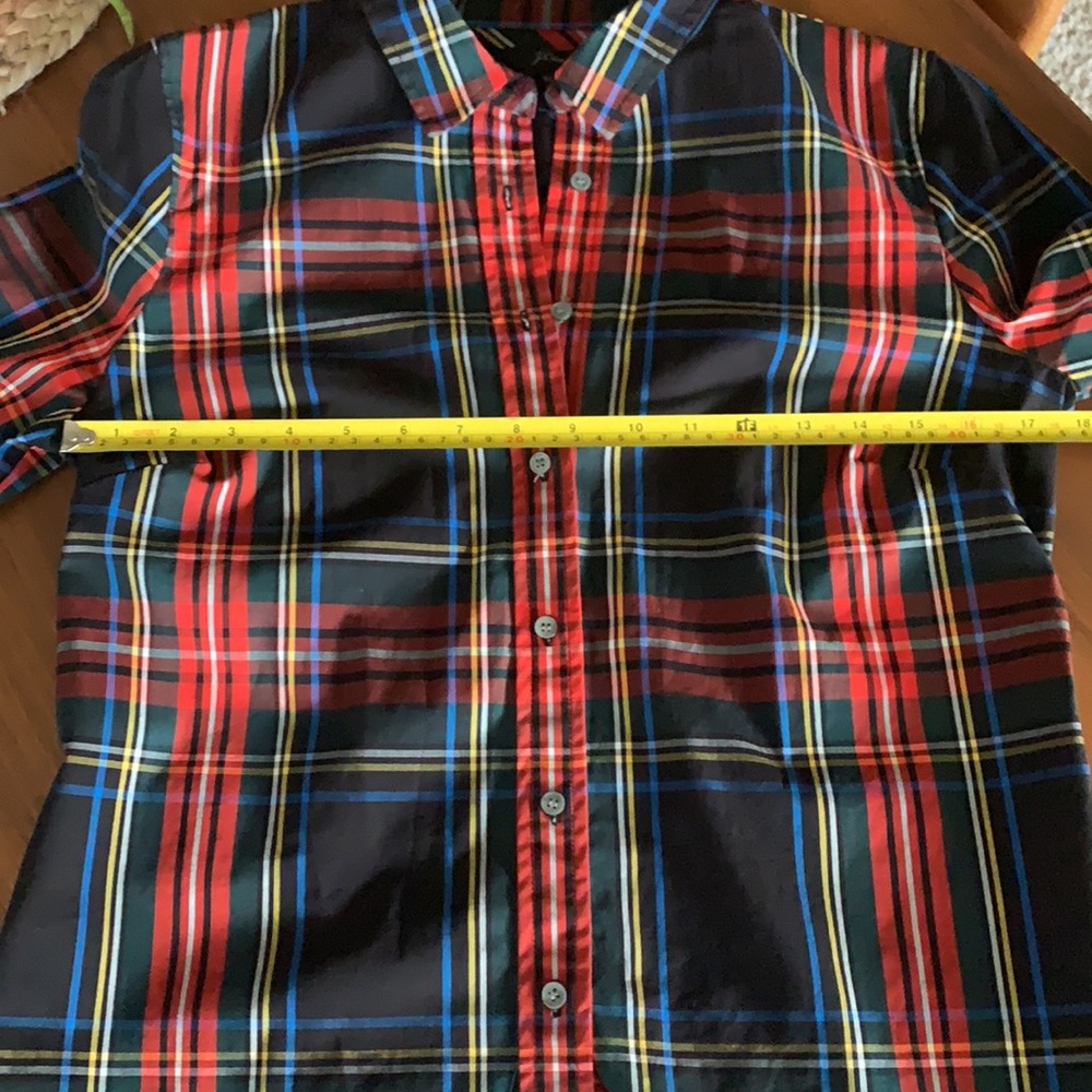 Jcrew Plaid Button Down - image 7